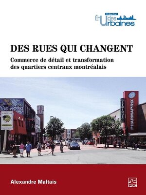 cover image of Des rues qui changent.